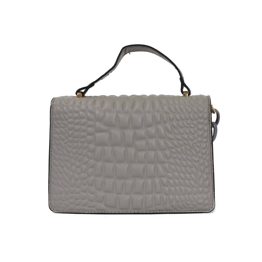 Casual Hand Bag Gray