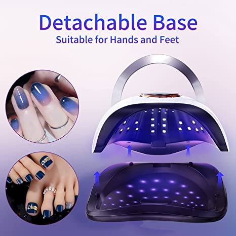 CANVALITE UV LED Nail Lamp Fast Curing Gel Nail for Home and Salon (16 –  canvalite