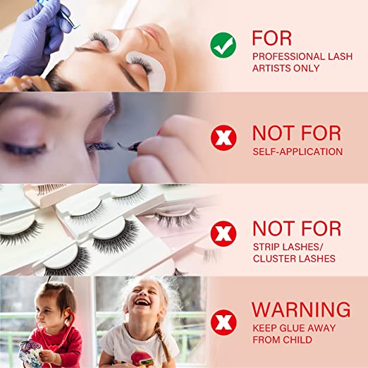 XXL Lashes Eyelash Adhesive – first oil-resistant, sensitive eyelash glue
