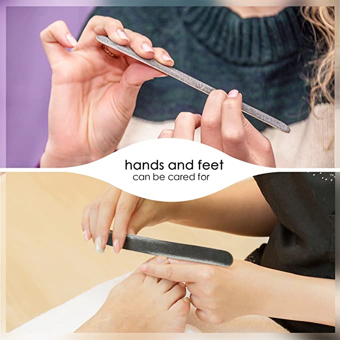 Woman Using A Nail File Removes Old Gel Polish From Her Nails Manicure At  Home Selective Focus Closeup Stock Photo - Download Image Now - iStock